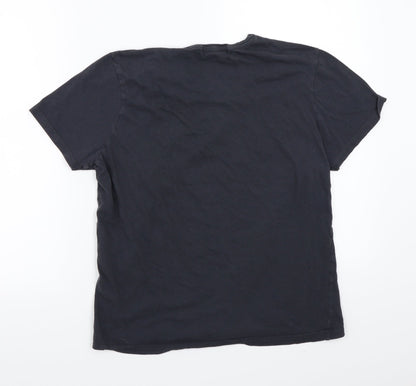 Womens UK Size M Topman Grey Basic T-Shirt