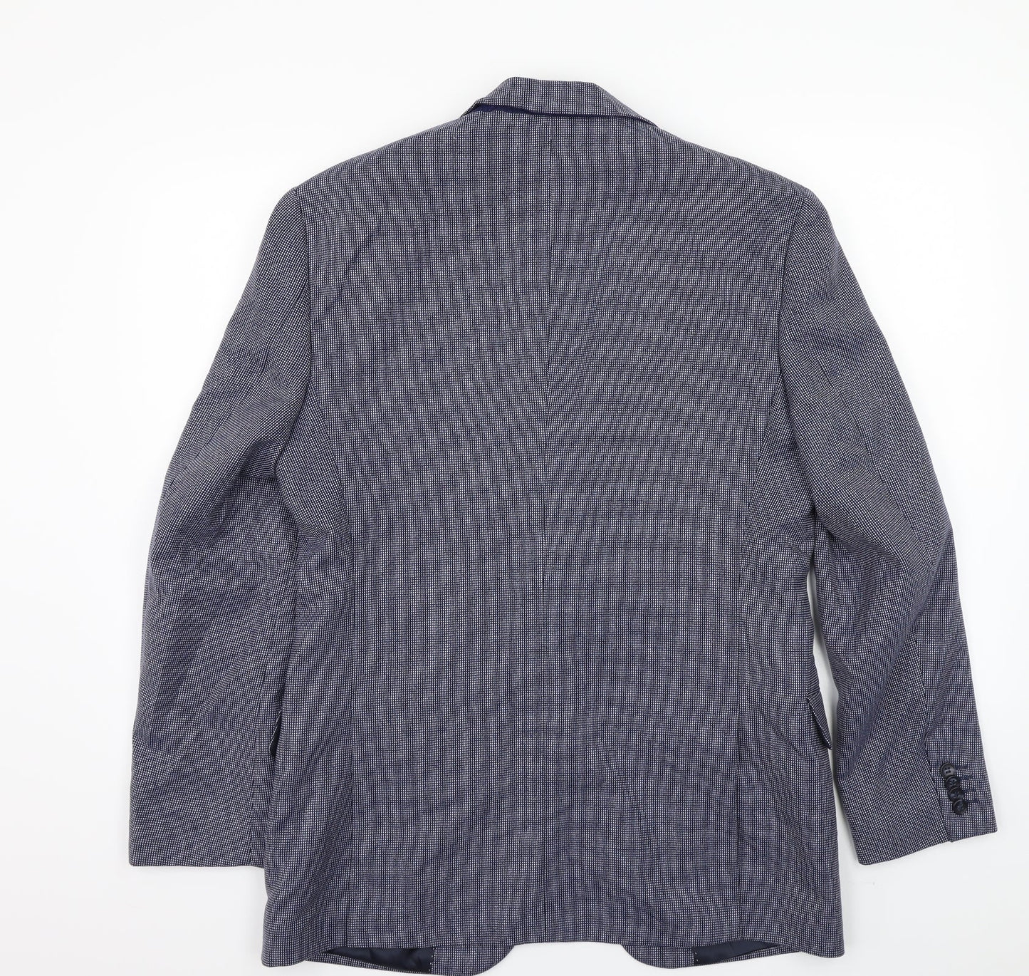 Mens UK Size 38 Marks and Spencer Regular Blue Suit Jacket