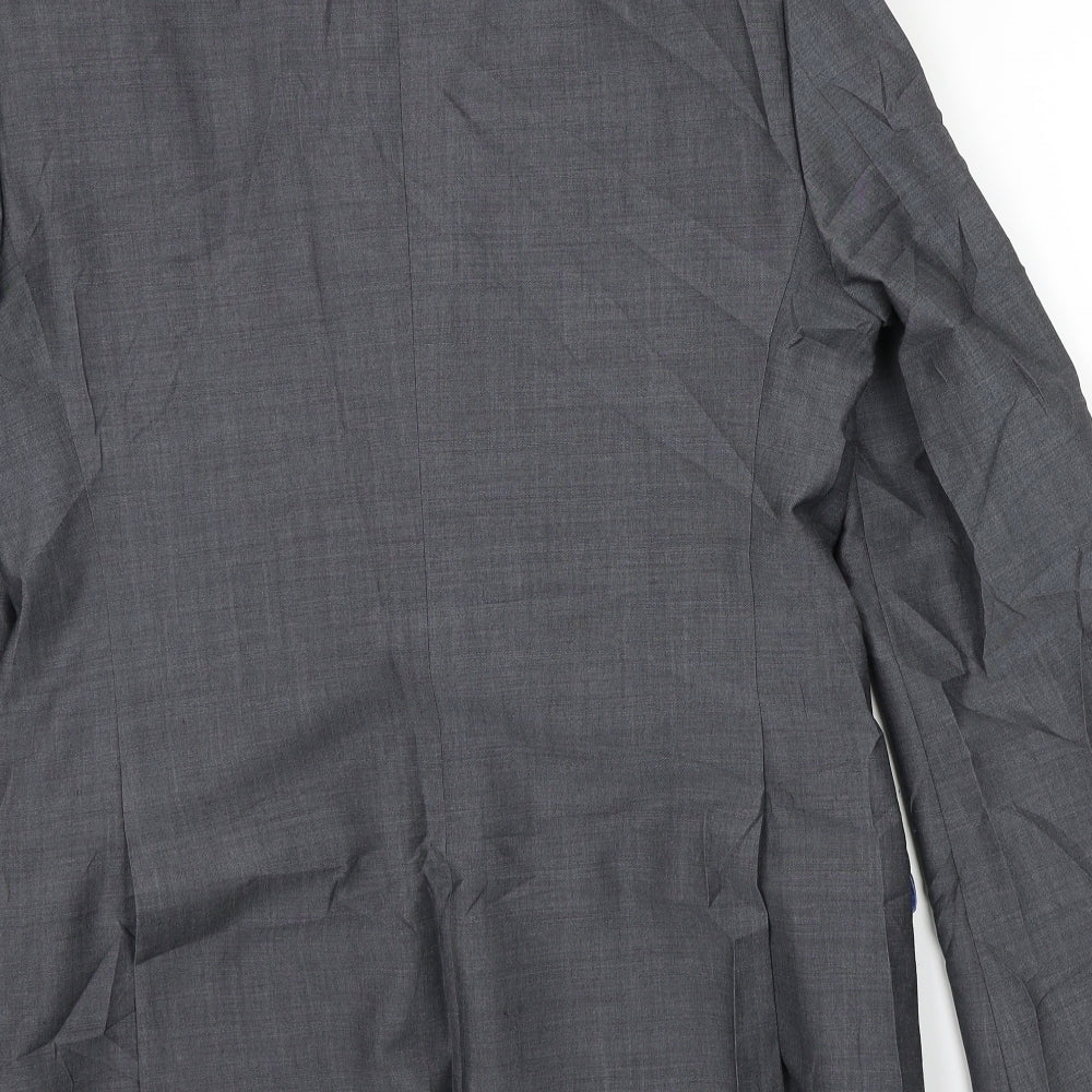 Mens UK Size 38 Marks and Spencer Regular Grey Suit Jacket