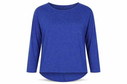 Womens UK Size 6 Atmosphere Blue Basic T-Shirt