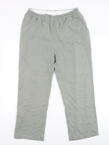 Cotton Traders Womens Grey   Sweatpants Trousers Size L L25 in