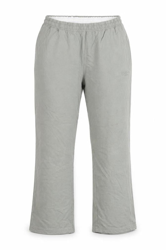 Womens UK Size L Cotton Traders Regular Fit Sweatpants Grey Trousers