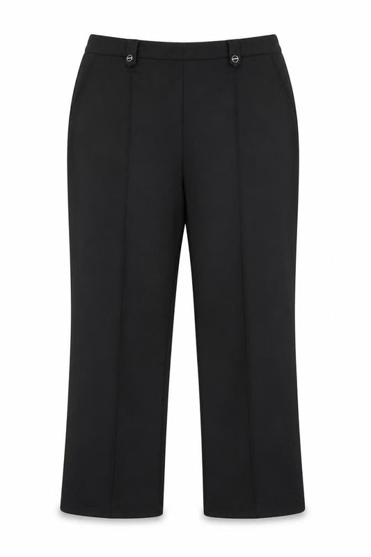 Womens UK Size 18 bm collection Regular Fit Dress Pants Black Trousers