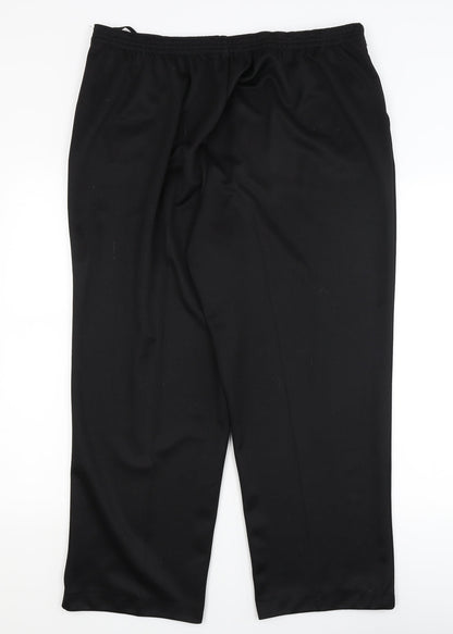 bm collection Womens Black   Dress Pants Trousers Size 18 L25.5 in