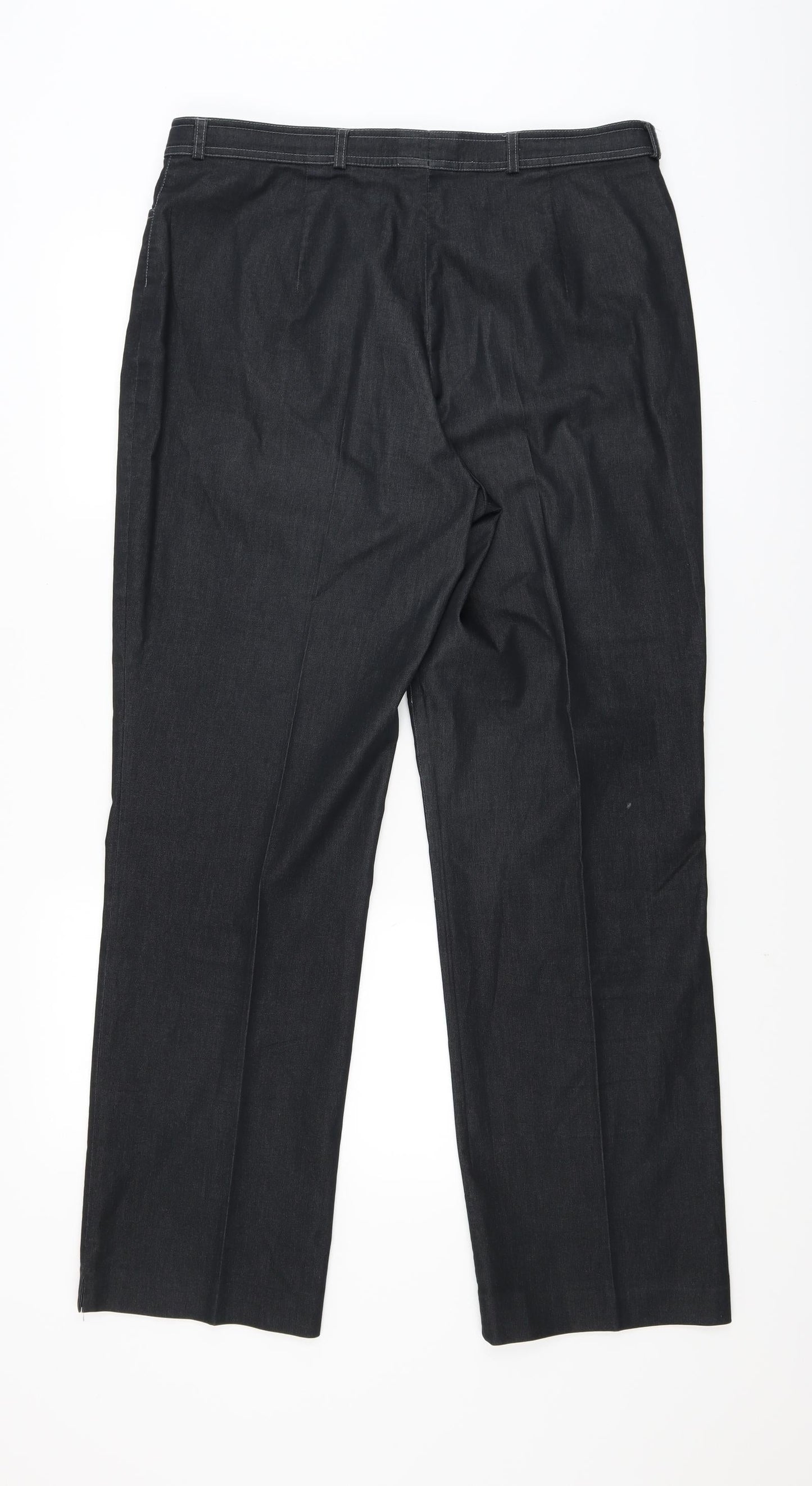 Gerry Weber Womens Black   Dress Pants Trousers Size 18 L30.5 in