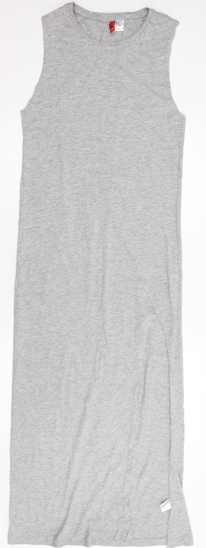 Divided Womens Grey   T-Shirt Dress  Size XS