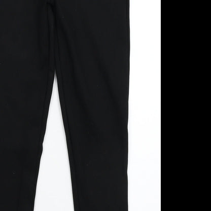 Marks and Spencer Girls Black   Capri Trousers Size 12-13 Years