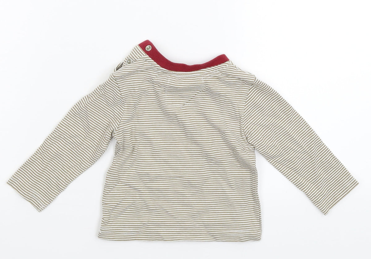 Tu Baby Multicoloured Spotted  Basic T-Shirt Size 3-6 Months
