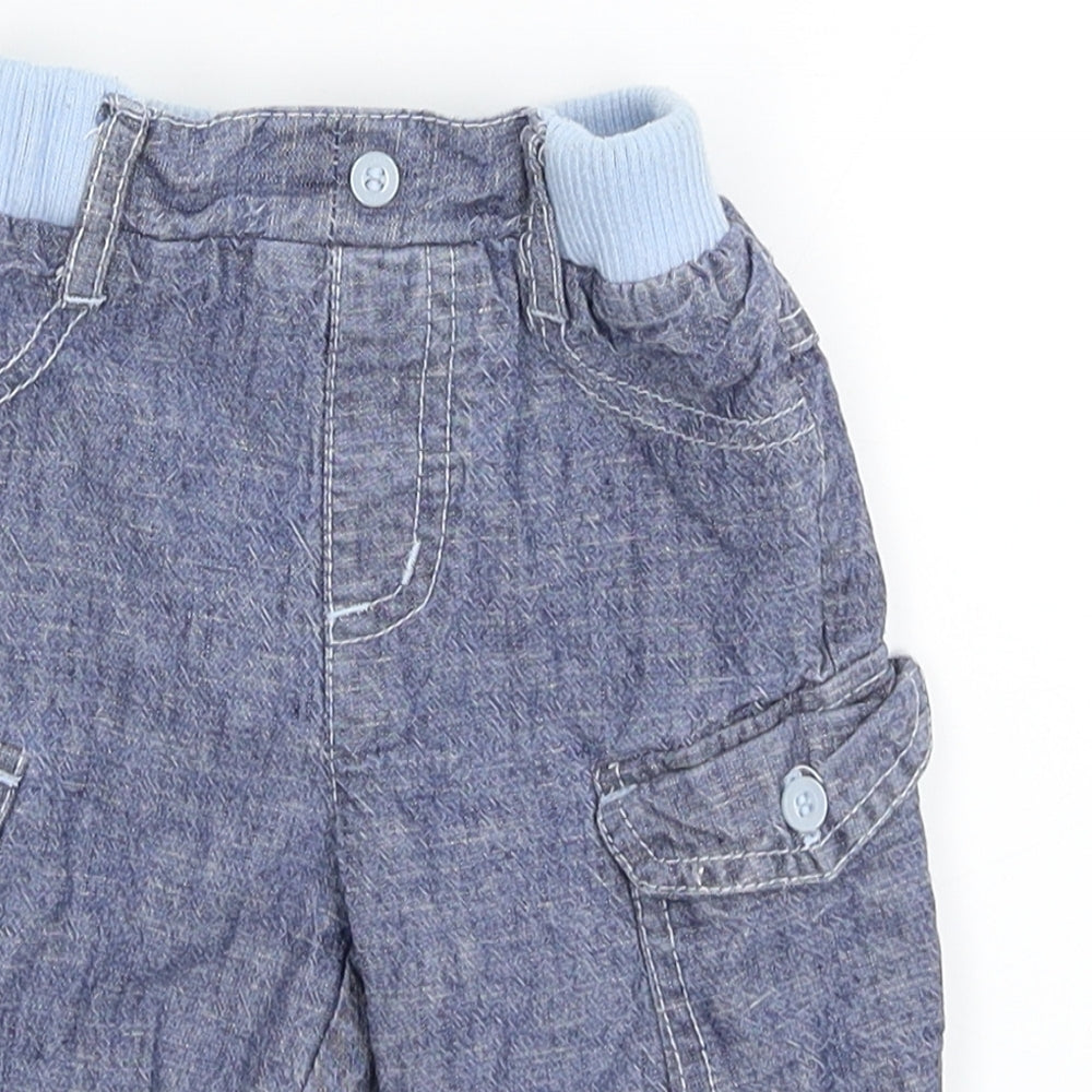 TU Baby Blue  Denim Capri Jeans Size 3-6 Months