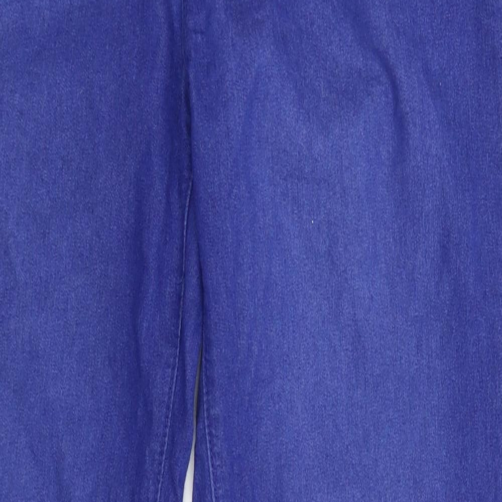 Denim & Co. Womens Blue  Denim Jegging Jeans Size 12 L30 in