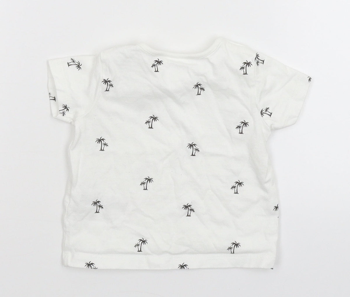 Next Baby White   Basic T-Shirt Size 0-3 Months