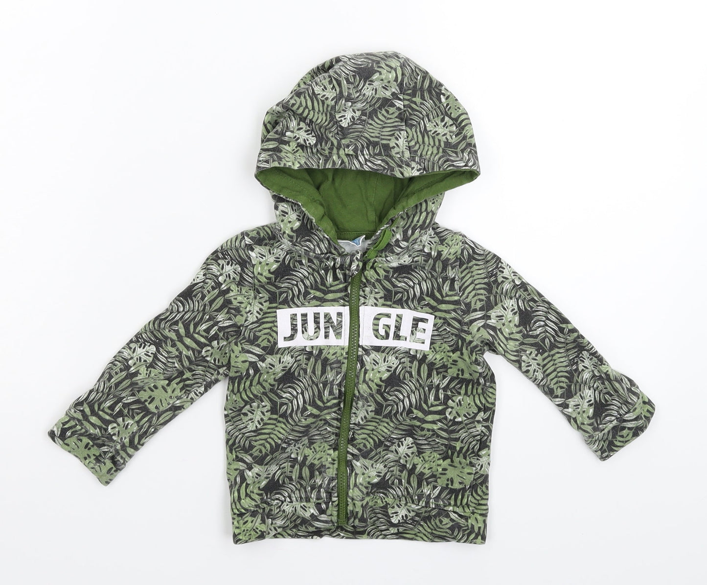So Cute Baby Green   Full Zip Jumper Size 6-9 Months