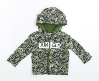 So Cute Baby Green   Full Zip Jumper Size 6-9 Months