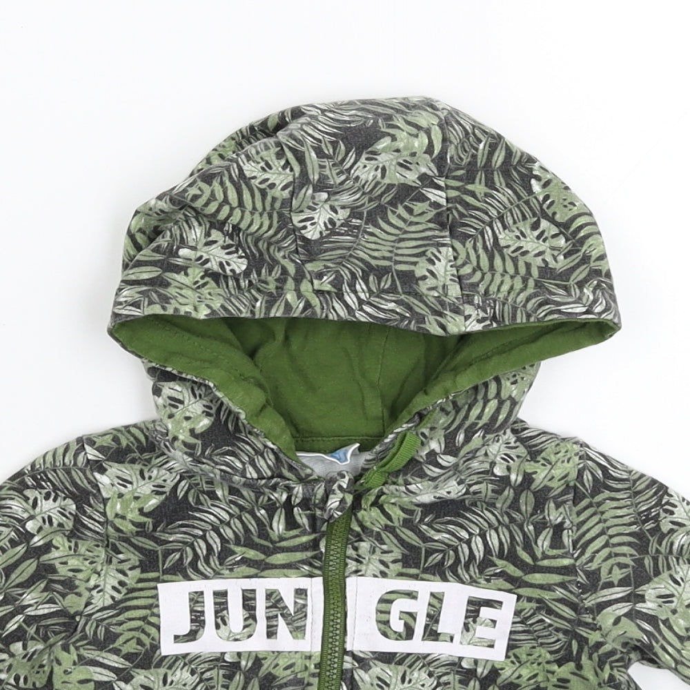 So Cute Baby Green   Full Zip Jumper Size 6-9 Months
