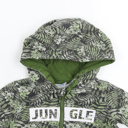 So Cute Baby Green   Full Zip Jumper Size 6-9 Months