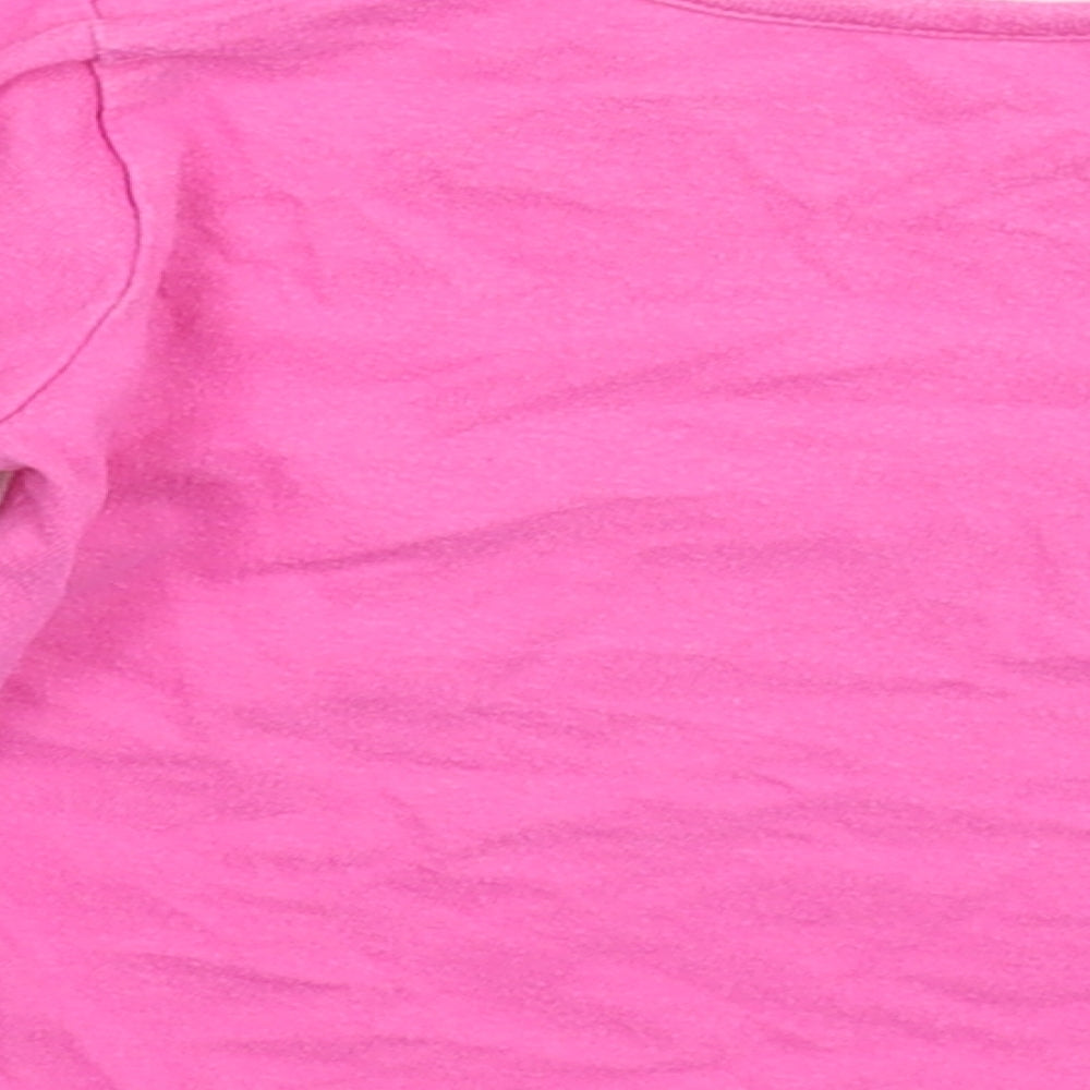 Earlydays Girls Pink   Basic T-Shirt Size 12-18 Months
