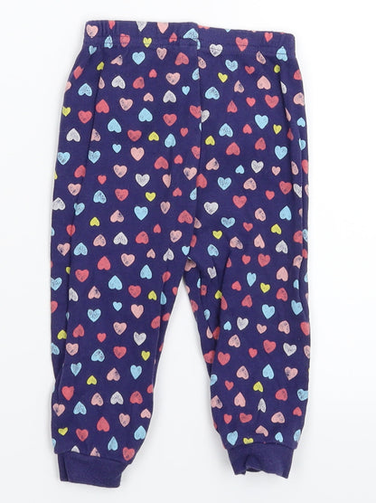 George Baby Blue Solid  Babydoll Pyjama Pants Size 9-12 Months