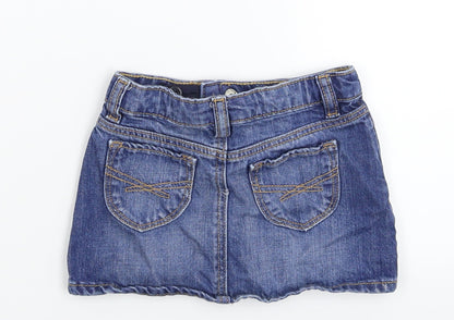 George Girls Blue  Denim A-Line Skirt Size 18-24 Months