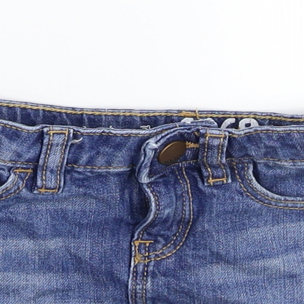 George Girls Blue  Denim A-Line Skirt Size 18-24 Months