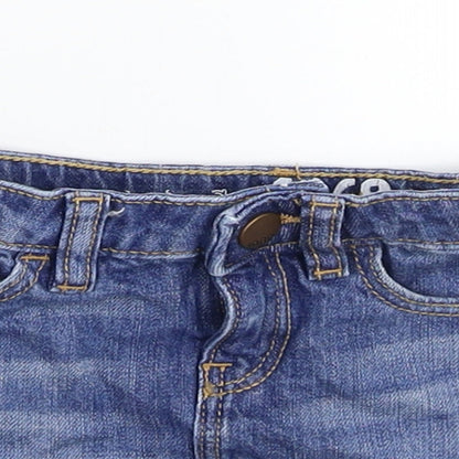 George Girls Blue  Denim A-Line Skirt Size 18-24 Months