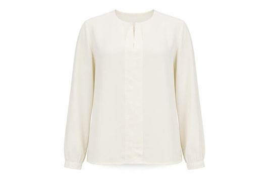 Womens UK Size 14 Avenue White Basic Blouse