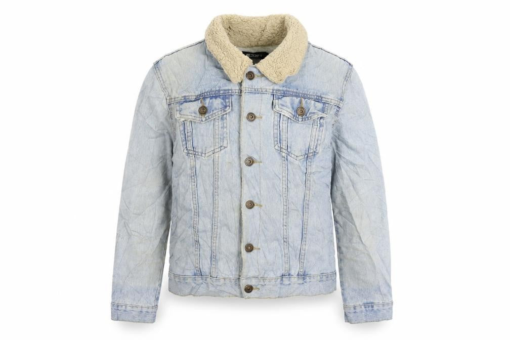 Womens UK Size 8 Missguided Blue Jacket