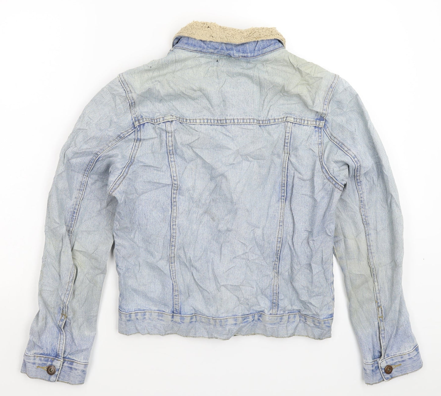 Missguided Womens Blue  Denim Jacket  Size 8