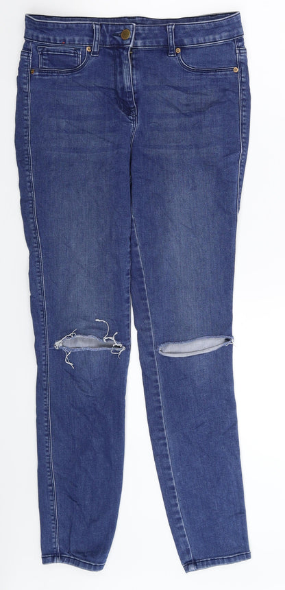 NEXT Womens Blue  Denim Jegging Jeans Size 10 L29 in