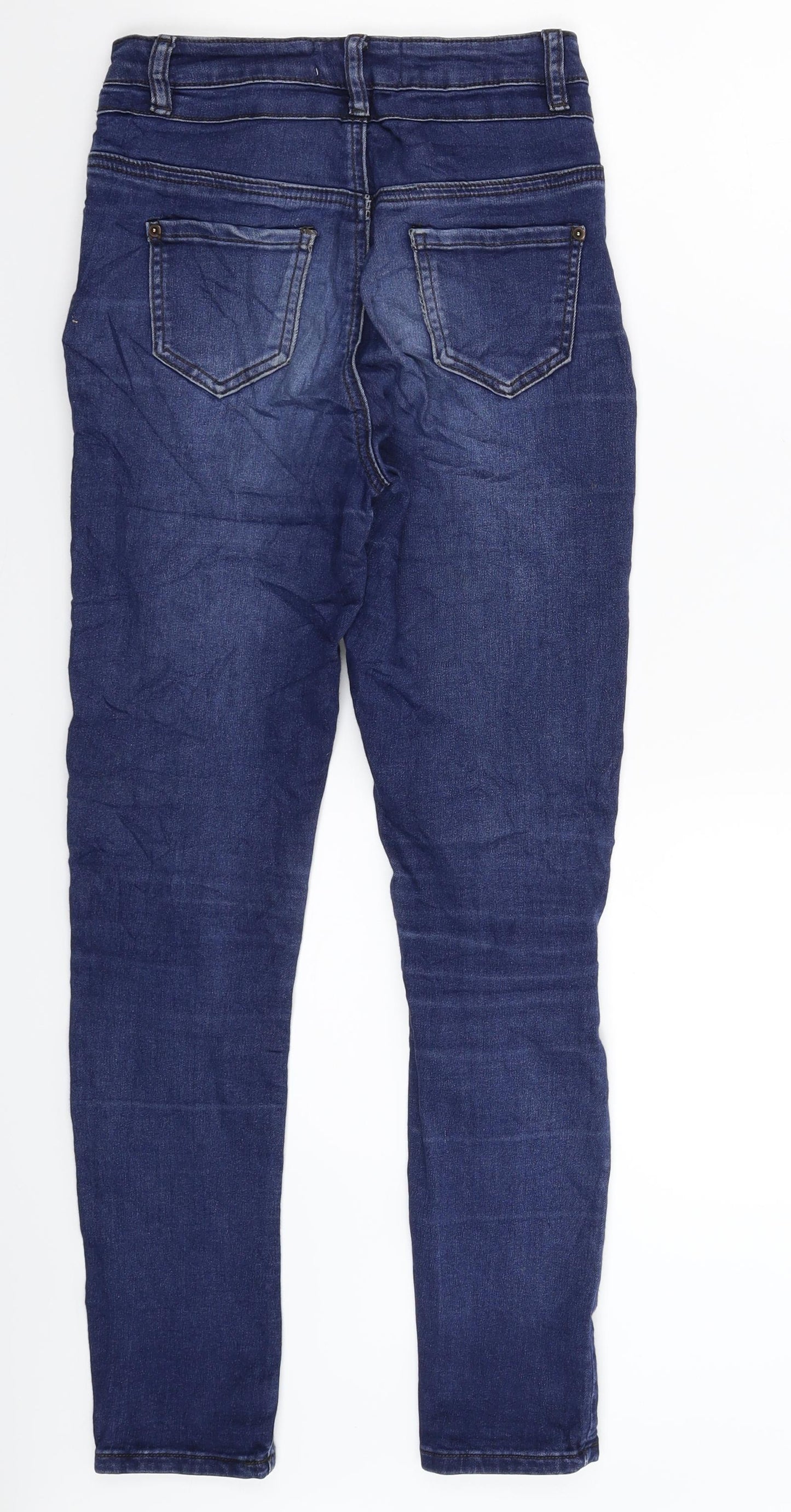 New Look Girls Blue  Denim Skinny Jeans Size 12 Years