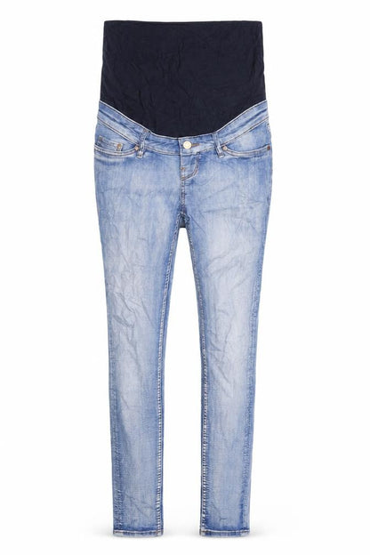 Womens UK Size 10 H&M Extra-Slim Fit Skinny Blue Jeans