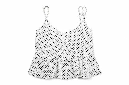Womens UK Size 6 Topshop White Basic Tank