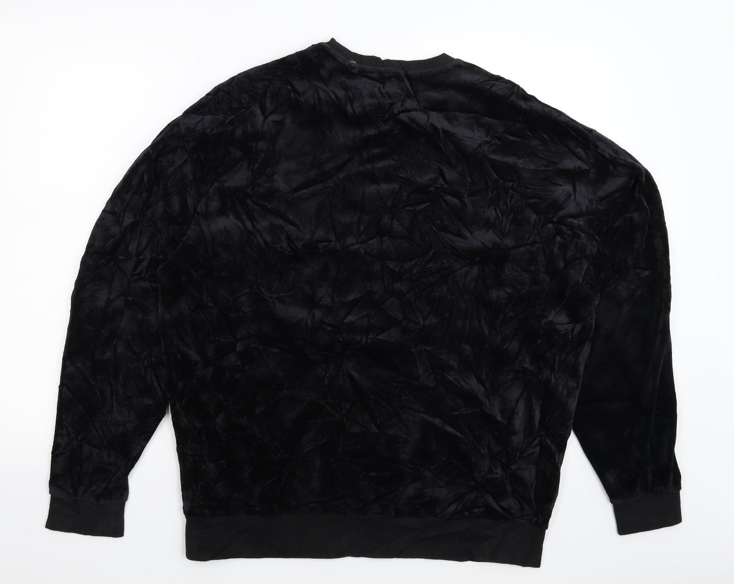 Mens UK Size S ASOS Black Pullover Sweatshirt
