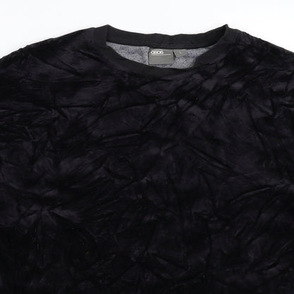 Mens UK Size S ASOS Black Pullover Sweatshirt