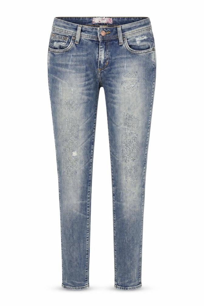 Womens UK Size 27 in H&M Extra-Slim Fit Skinny Blue Jeans