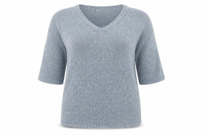 George Womens Blue  Knit Pullover Jumper Size 16