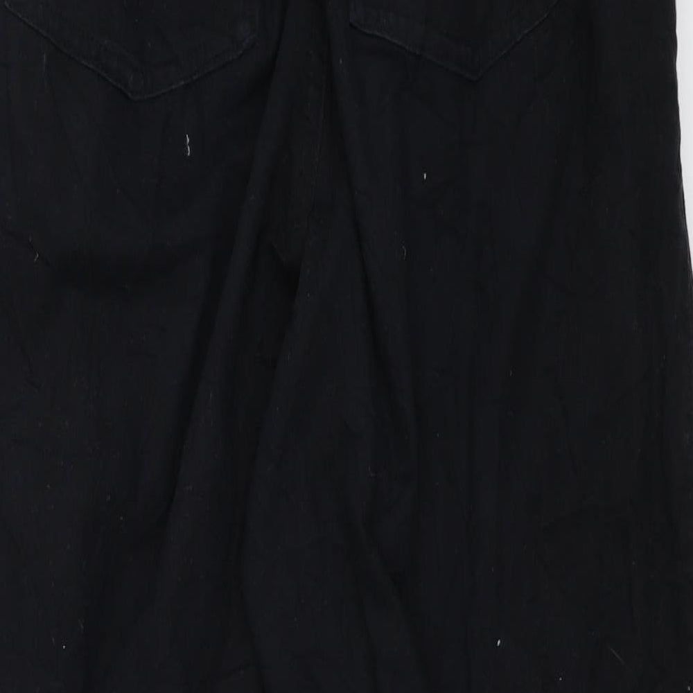 Womens UK Size M H&M Regular Fit  Blue Trousers