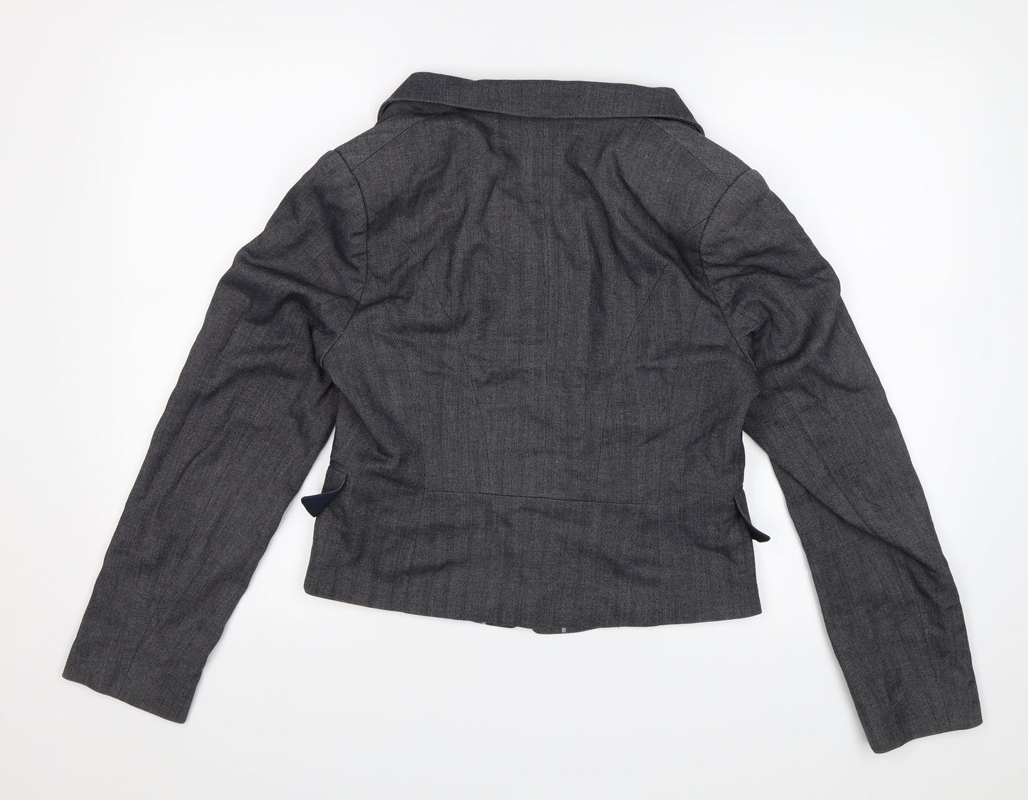 Womens UK Size 4 South Grey Jacket