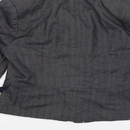 Womens UK Size 4 South Grey Jacket
