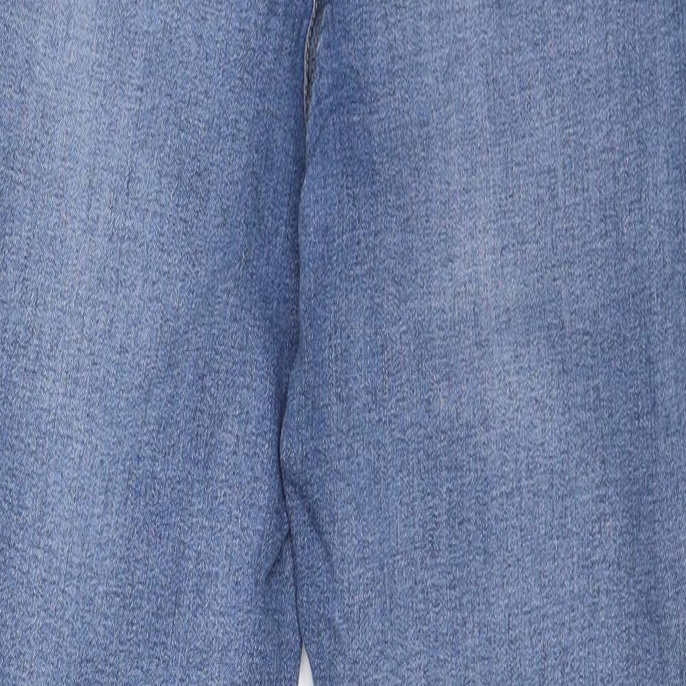 Preworn Womens Blue  Denim Skinny Jeans Size 10 L25 in