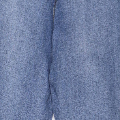 Preworn Womens Blue  Denim Skinny Jeans Size 10 L25 in