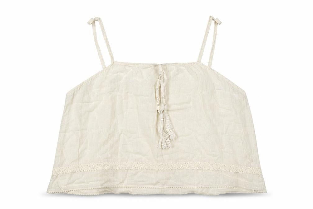 Womens UK Size 12 River Island White Camisole T-Shirt