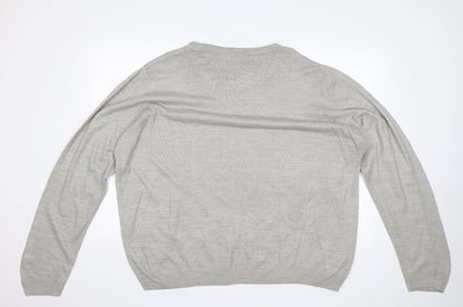 Kensington Eastside Mens Grey   Pullover Jumper Size 2XL