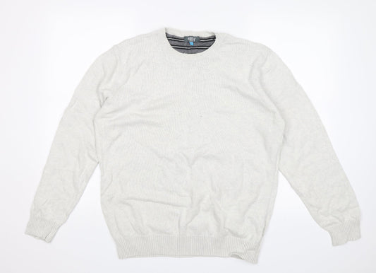 Easy Womens Grey   Pullover Jumper Size L