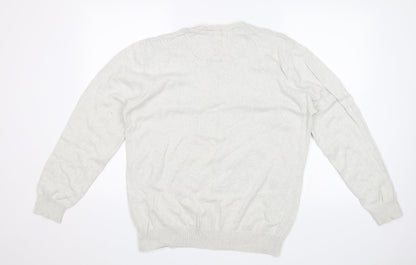 Easy Womens Grey   Pullover Jumper Size L
