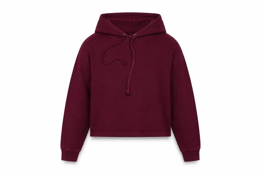 Womens UK Size S Divided Red Pullover Hoodie
