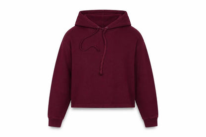 Womens UK Size S Divided Red Pullover Hoodie