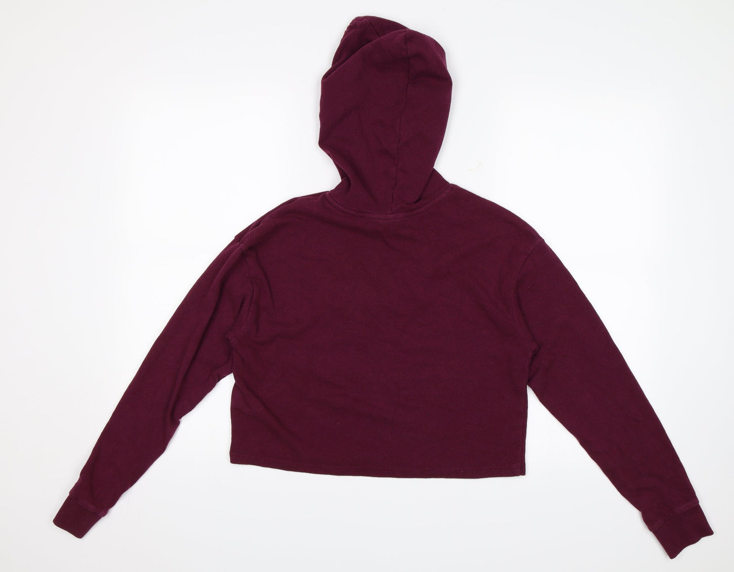 Divided Womens Red   Pullover Hoodie Size S