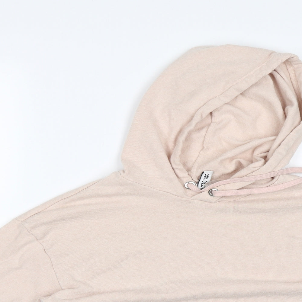 Divided Womens Pink   Pullover Hoodie Size XS