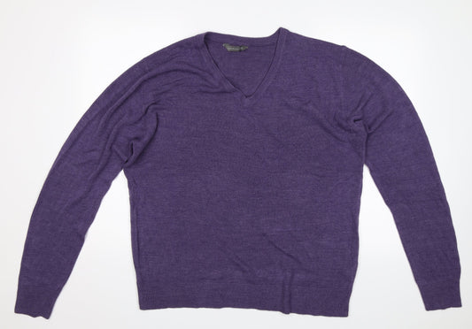 Cedar Wood State Mens Purple   Pullover Jumper Size 2XL