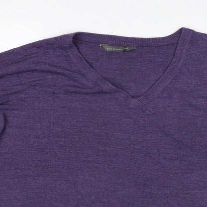 Cedar Wood State Mens Purple   Pullover Jumper Size 2XL